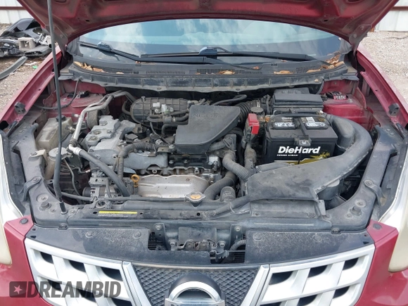 2012 Nissan Rogue S with VIN JN8AS5MT8CW258420, listed as a IAAI auction lot 42126948 with 215,659 mi miles and . Bid and sale history available at DreamBid. Image 10.