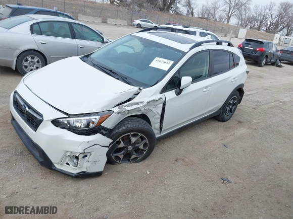2018 Subaru Crosstrek Premium with VIN JF2GTADC5JH229827, listed as a IAAI auction lot 41679042 with 46,645 mi miles. Bid and sale history available at carsss.com. Image 17.