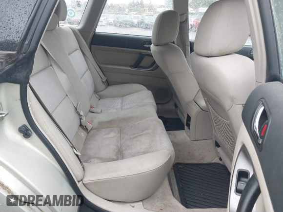 2007 Subaru Legacy Outback z VIN 4S4BP61C077314731, wystawiony jako IAAI lot #42308293 z przebiegiem 177 911 mil mil oraz . Historia ofert i sprzedaży dostępna na DreamBid. Obrazek 8.
