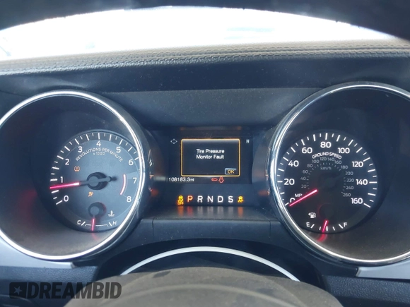 2016 Ford Mustang EcoBoost Premium with VIN 1FATP8UH1G5273684, listed as a IAAI auction lot 41653255 with 108,183 mi miles and . Bid and sale history available at DreamBid. Image 7.