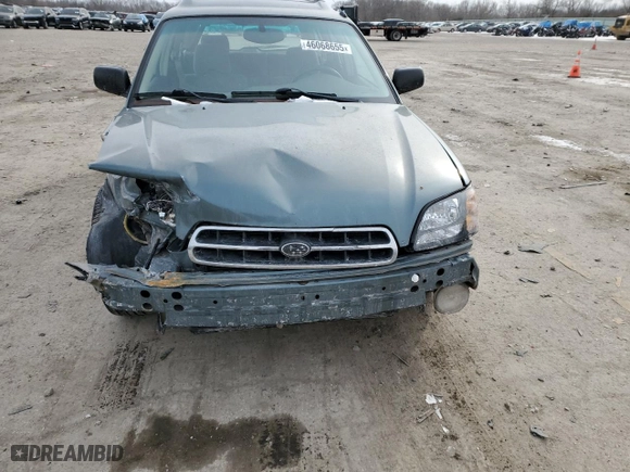 2001 Subaru Legacy Wagon Outback w/RL Equip with VIN 4S3BH675417663070, listed as a Copart auction lot 46068655 with NaN miles and Salvage Title. Bid and sale history available at carsss.com. Image 5.