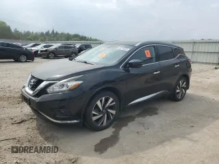 2016 Nissan Murano S z VIN 5N1AZ2MH5GN157392, wystawiony jako Copart lot #58713525 z przebiegiem 101 286 mil mil oraz Czysty tytuł • Clean title. Historia ofert i sprzedaży dostępna na DreamBid. Obrazek 1.