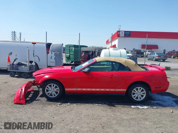 2006 Ford Mustang Standard with VIN 1ZVFT84N965234717, listed as a IAAI auction lot 41772347 with 53,356 mi miles and . Bid and sale history available at carsss.com. Image 14.