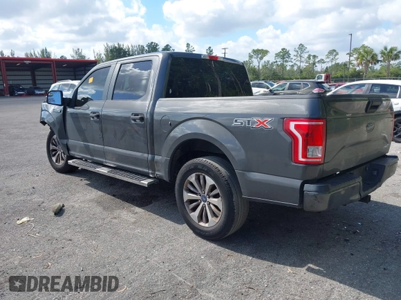 2017 Ford F-150 XL with VIN 1FTEW1CP7HKC83502, listed as a IAAI auction lot 41485951 with 117,373 mi miles and . Bid and sale history available at DreamBid. Image 3.