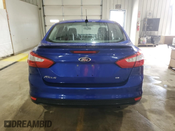 2013 Ford Focus SE with VIN 1FADP3F25DL302871, listed as a Copart auction lot 53094085 with 134,706 mi miles and Salvage Title. Bid and sale history available at carsss.com. Image 6.