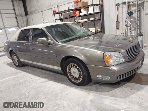 2000 Cadillac DeVille z VIN 1G6KD54Y6YU265538, wystawiony jako IAAI lot #41748755 z przebiegiem 159 676 mil mil oraz . Historia ofert i sprzedaży dostępna na DreamBid. Obrazek 1.