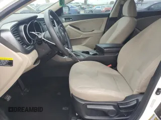 2015 Kia Optima LX with VIN KNAGM4A74F5644650, listed as a Copart auction lot 47653235 with 129,015 mi miles and Salvage Title. Bid and sale history available at carsss.com. Image 7.