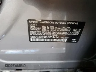 2014 BMW X5 xDrive50i z VIN 5UXKR6C58E0C03414, wystawiony jako Copart lot #47437935 z przebiegiem 126 402 mil mil oraz Szkoda całkowita • Salvage title. Historia ofert i sprzedaży dostępna na DreamBid. Obrazek 12.