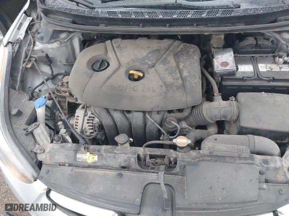 2012 Hyundai Elantra GLS with VIN 5NPDH4AE6CH091357, listed as a IAAI auction lot 41832603 with 83,709 mi miles. Bid and sale history available at carsss.com. Image 10.