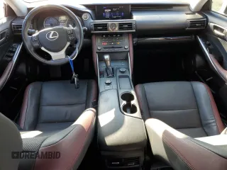 2019 Lexus IS with VIN JTHBA1D26K5090654, listed as a Copart auction lot 47735505 with 54,507 mi miles and Salvage Title. Bid and sale history available at carsss.com. Image 8.