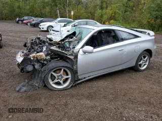 2000 Toyota Celica GTS with VIN JTDDY32TXY0009092, listed as a Copart auction lot 72797614 with 0 mi miles and Non Repairable. Bid and sale history available at carsss.com. Image 1.