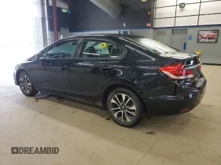 2013 Honda Civic EX with VIN 19XFB2F82DE266792, listed as a Copart auction lot 55680355 with 266,796 mi miles and Clean Title. Bid and sale history available at DreamBid. Image 2.