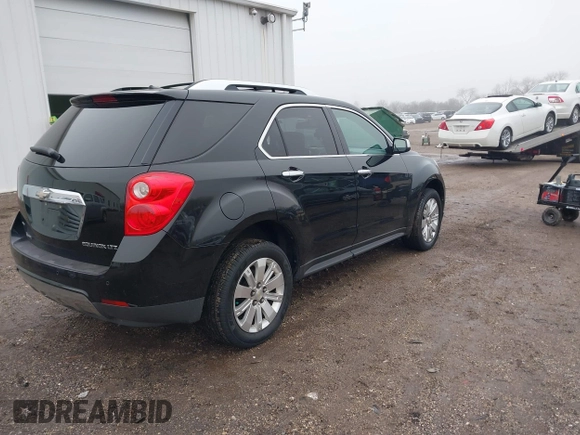 2010 Chevrolet Equinox LTZ with VIN 2CNFLGEW9A6305203, listed as a IAAI auction lot 41490636 with 140,591 mi miles and . Bid and sale history available at DreamBid. Image 4.