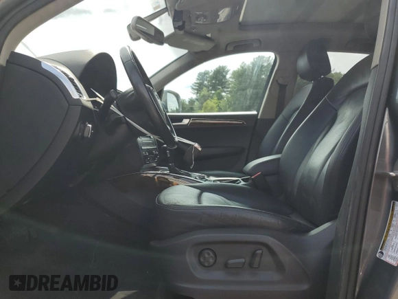 2012 Audi Q5 Premium Plus with VIN WA1LFAFPXCA105918, listed as a Copart auction lot 58535425 with 122,097 mi miles and Clean title. Bid and sale history available at DreamBid. Image 7.