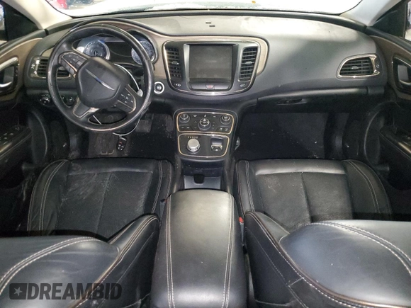 2016 Chrysler 200 C with VIN 1C3CCCEG8GN130783, listed as a Copart auction lot 45719055 with 0 mi miles and Salvage Title. Bid and sale history available at carsss.com. Image 8.