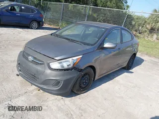 2017 Hyundai Accent SE with VIN KMHCT4AE9HU239892, listed as a IAAI auction lot 42112067 with 145,809 mi miles. Bid and sale history available at carsss.com. Image 2.