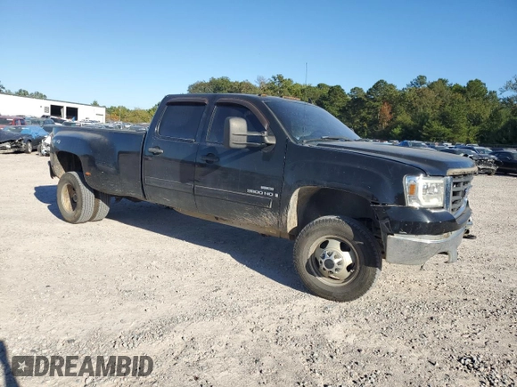 2008 GMC Sierra 3500HD DRW SLE2 z VIN 1GTJK33608F176636, wystawiony jako Copart lot #76945874 z przebiegiem 209 776 mil mil oraz Szkody całkowita. Historia ofert i sprzedaży dostępna na DreamBid. Obrazek 4.