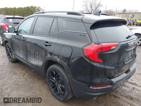 2019 GMC Terrain SLE with VIN 3GKALTEX0KL270374, listed as a IAAI auction lot 42008939 with 67,022 mi miles. Bid and sale history available at carsss.com. Image 3.