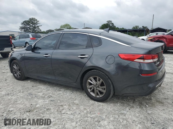 2020 Kia Optima LX with VIN 5XXGT4L32LG418503, listed as a Copart auction lot 54530305 with 198,593 mi miles and Salvage title. Bid and sale history available at DreamBid. Image 2.