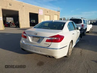 2013 Hyundai Genesis 3.8L with VIN KMHGC4DD0DU237513, listed as a IAAI auction lot 41329930 with 186,770 mi miles and . Bid and sale history available at DreamBid. Image 4.