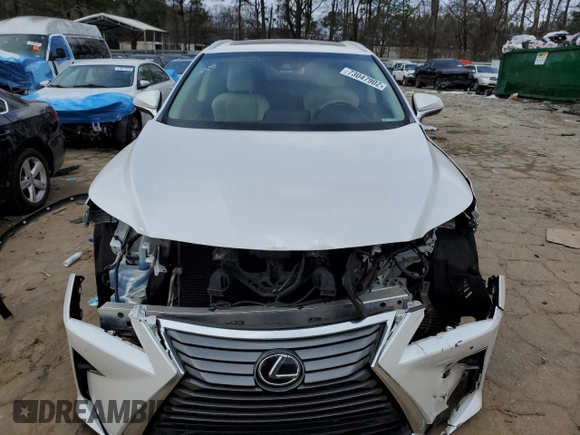 2017 Lexus RX with VIN 2T2ZZMCA5HC086685, listed as a Copart auction lot 73047902 with 38,892 mi miles. Bid and sale history available at carsss.com. Image 5.