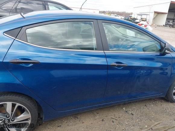 2014 Hyundai Elantra SE with VIN KMHDH4AE0EU057497, listed as a IAAI auction lot 41717476 with 115,030 mi miles. Bid and sale history available at carsss.com. Image 14.
