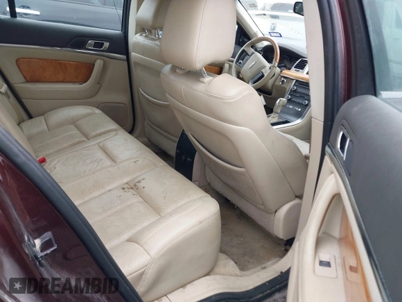 2012 Lincoln MKS with VIN 1LNHL9DRXCG802649, listed as a IAAI auction lot 41886148 with 1 mi miles. Bid and sale history available at carsss.com. Image 8.