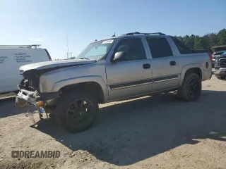 2005 Chevrolet Avalanche LS with VIN 3GNEC12ZX5G180404, listed as a Copart auction lot 71273834 with 0 mi miles and Salvage Title. Bid and sale history available at carsss.com. Image 1.