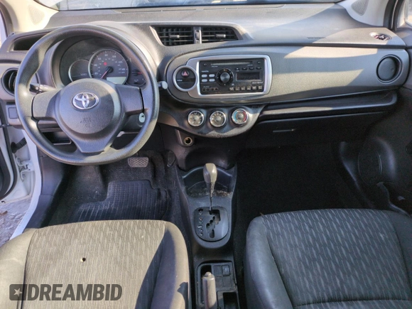 2014 Toyota Yaris L with VIN VNKJTUD3XEA007523, listed as a Copart auction lot 88805385 with 84,342 mi miles and Salvage Title. Bid and sale history available at carsss.com. Image 8.