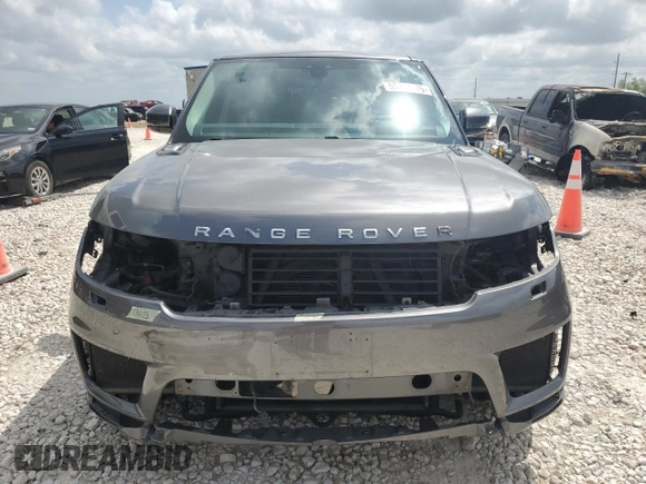 2019 Land Rover Range Rover Sport HSE with VIN SALWR2RV0KA816593, listed as a Copart auction lot 53714175 with 87,027 mi miles and Salvage Title. Bid and sale history available at carsss.com. Image 5.
