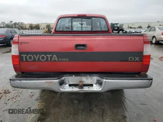 1995 Toyota T100 DX with VIN JT4VD12E2S0002571, listed as a Copart auction lot 89274925 with 257,083 mi miles and Salvage Title. Bid and sale history available at DreamBid. Image 6.