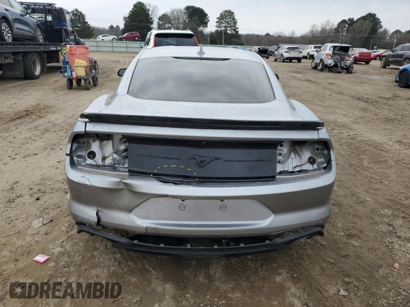 2021 Ford Mustang EcoBoost with VIN 1FA6P8TH6M5152871, listed as a Copart auction lot 89218525 with 40,677 mi miles and Salvage Title. Bid and sale history available at carsss.com. Image 6.