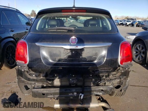 2018 FIAT 500X Pop with VIN ZFBCFXAB9JP673935, listed as a Copart auction lot 88109725 with 50,869 mi miles and Salvage title. Bid and sale history available at DreamBid. Image 6.