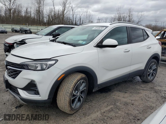 2020 Buick Encore GX Select with VIN KL4MMDS28LB123334, listed as a Copart auction lot 49108265 with 77,201 mi miles and Non repairable. Bid and sale history available at DreamBid. Image 1.