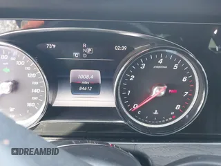 2018 Mercedes-Benz E-Class E 300 with VIN WDDZF4JB5JA455098, listed as a IAAI auction lot 41860177 with 84,612 mi miles. Bid and sale history available at carsss.com. Image 16.