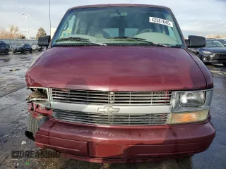 2004 Chevrolet Astro with VIN 1GNDM19X04B114559, listed as a Copart auction lot 42587645 with 212,760 mi miles and Salvage Title. Bid and sale history available at carsss.com. Image 5.