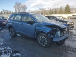2025 Subaru Forester with VIN JF2SLDAC4SH457674, listed as a Copart auction lot 83403814 with 1,553 mi miles and Salvage title. Bid and sale history available at DreamBid. Image 4.