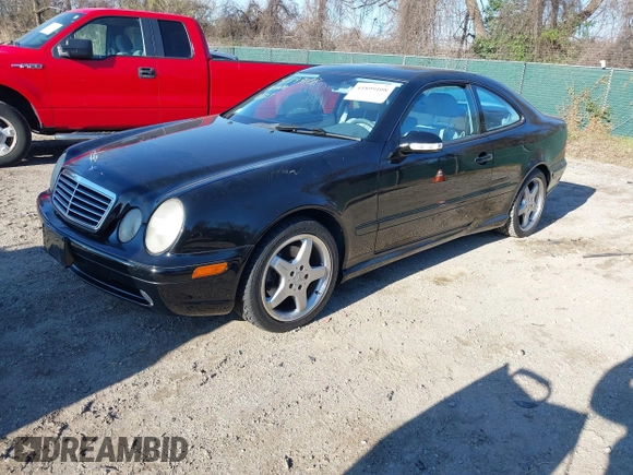 2002 Mercedes-Benz CLK 320/430 with VIN WDBLJ70G82T120757, listed as a IAAI auction lot 41899108 with 95,266 mi miles and . Bid and sale history available at DreamBid. Image 2.