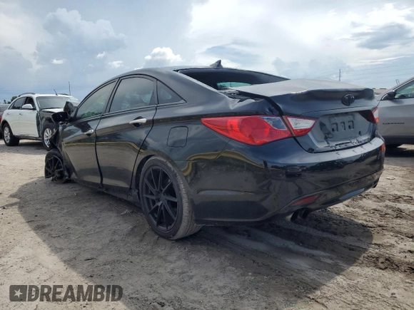 2012 Hyundai Sonata Limited with VIN 5NPEC4AB9CH487419, listed as a Copart auction lot 65476983 with Not Provided miles and Salvage Title. Bid and sale history available at DreamBid. Image 2.