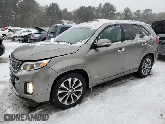2014 Kia Sorento SX Limited with VIN 5XYKWDA77EG464303, listed as a Copart auction lot 86238824 with 112,547 mi miles and Clean Title. Bid and sale history available at DreamBid. Image 1.