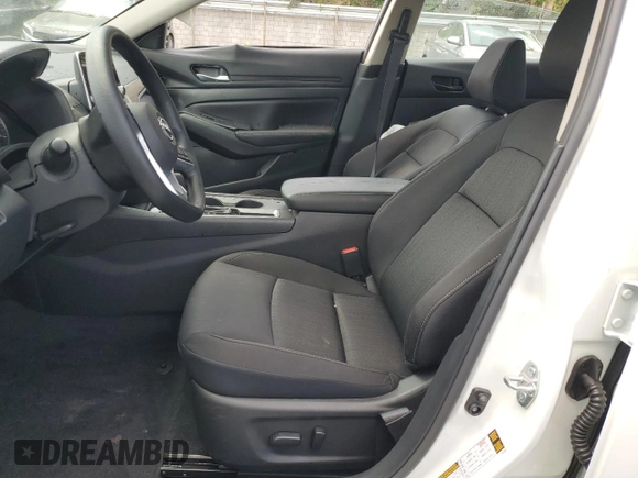 2025 Nissan Altima SV with VIN 1N4BL4DV8SN374929, listed as a Copart auction lot 54321715 with 3,562 mi miles and Salvage Title. Bid and sale history available at DreamBid. Image 7.
