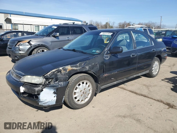 1996 Honda Accord EX with VIN 1HGCD5657TA159695, listed as a Copart auction lot 46241935 with 87,847 mi miles and Salvage Title. Bid and sale history available at DreamBid. Image 1.