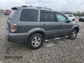 2007 Honda Pilot EX-L with VIN 2HKYF18507H534667, listed as a Copart auction lot 53900035 with 248,273 mi miles and Salvage Title. Bid and sale history available at carsss.com. Image 3.