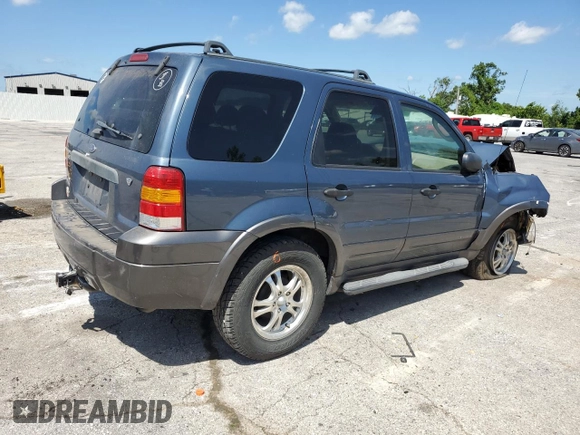 2006 Ford Escape XLT with VIN 1FMYU03146KA43518, listed as a Copart auction lot 61831445 with 191,612 mi miles and Salvage title. Bid and sale history available at DreamBid. Image 3.