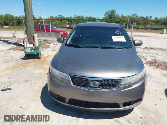 2013 Kia Forte EX with VIN KNAFU4A27D5663948, listed as a IAAI auction lot 41748962 with 110,499 mi miles. Bid and sale history available at carsss.com. Image 12.