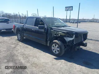 2023 Ford F-150 XL with VIN 1FTEW1C51PKE76449, listed as a IAAI auction lot 41692021 with 58,752 mi miles. Bid and sale history available at carsss.com. Image 1.
