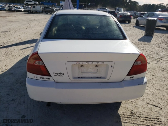 2000 Mitsubishi Mirage DE with VIN JA3AY26C5YU035937, listed as a Copart auction lot 87373154 with 226337 miles and Salvage Title. Bid and sale history available at carsss.com. Image 6.