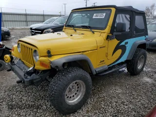 2004 Jeep Wrangler Sport with VIN 1J4FA49S34P707121, listed as a Copart auction lot 49651035 with 184,020 mi miles and Clean Title. Bid and sale history available at carsss.com. Image 1.