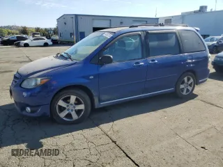2004 Mazda MPV ES with VIN JM3LW28J940510638, listed as a Copart auction lot 74392234 with 157,827 mi miles and Non Repairable. Bid and sale history available at carsss.com. Image 1.