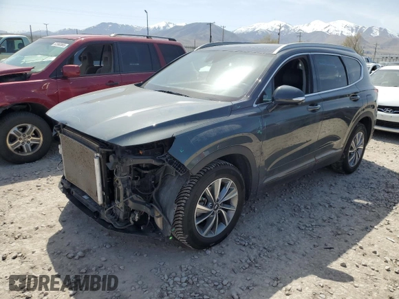 2020 Hyundai Santa Fe Limited with VIN 5NMS5CADXLH208078, listed as a Copart auction lot 52400485 with 60,683 mi miles and Salvage Title. Bid and sale history available at DreamBid. Image 1.